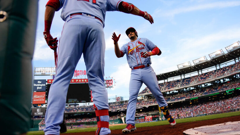 Nolan Arenado home run celebration