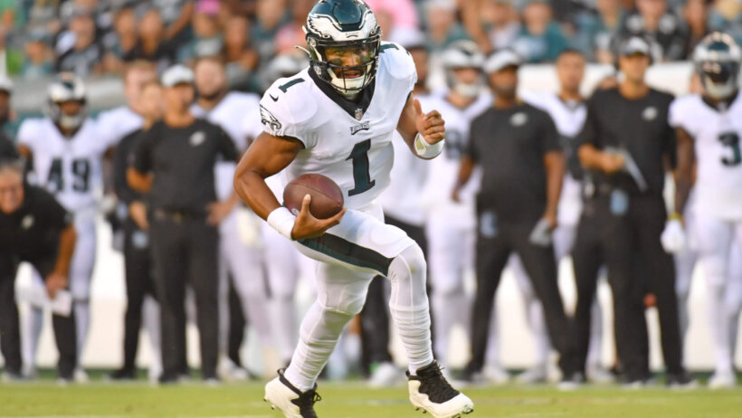 Philadelphia Eagles QB Jalen Hurts.