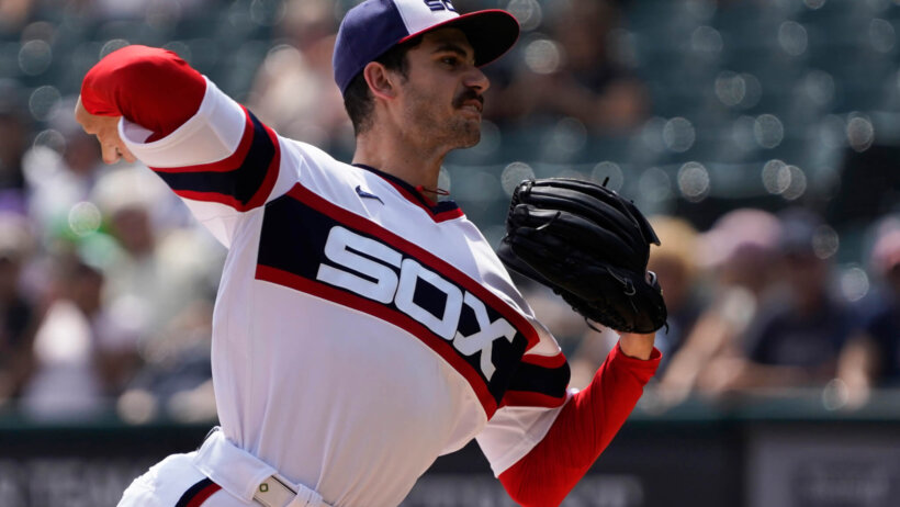 Dylan Cease delivers a pitch