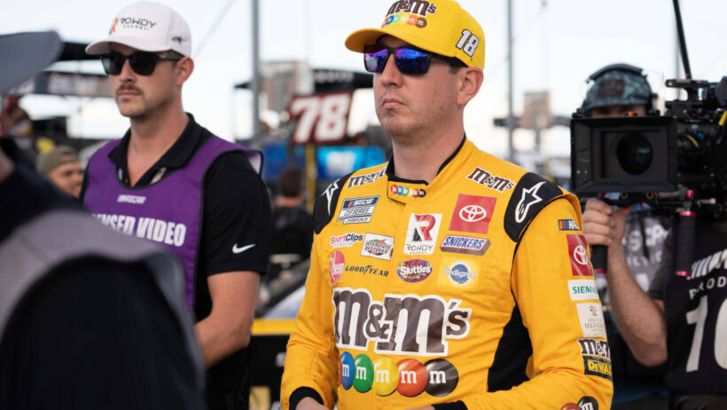 Kyle Busch prior to the COOK OUT Southern 500