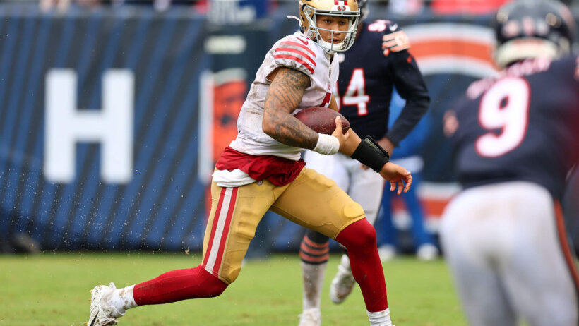 49ers QB Trey Lance