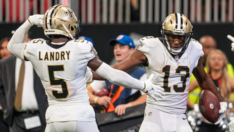 Saints WRs Michael Thomas and Jarvis Landry