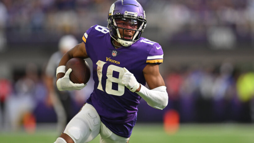 Vikings WR Justin Jefferson