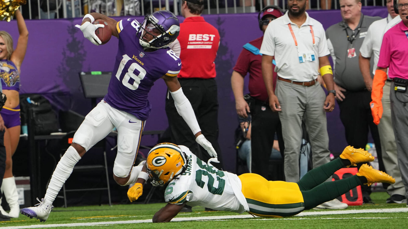Vikings vs Eagles SGP