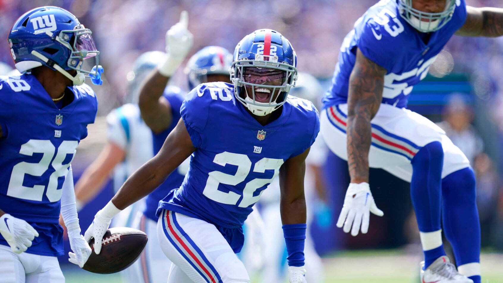 New York Giants celebration