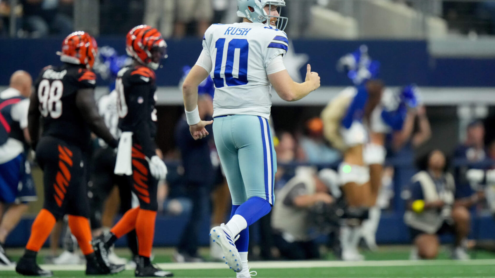 Cowboys vs Giants same-game parlay