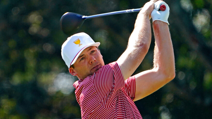 Presidents Cup competitor Sam Burns