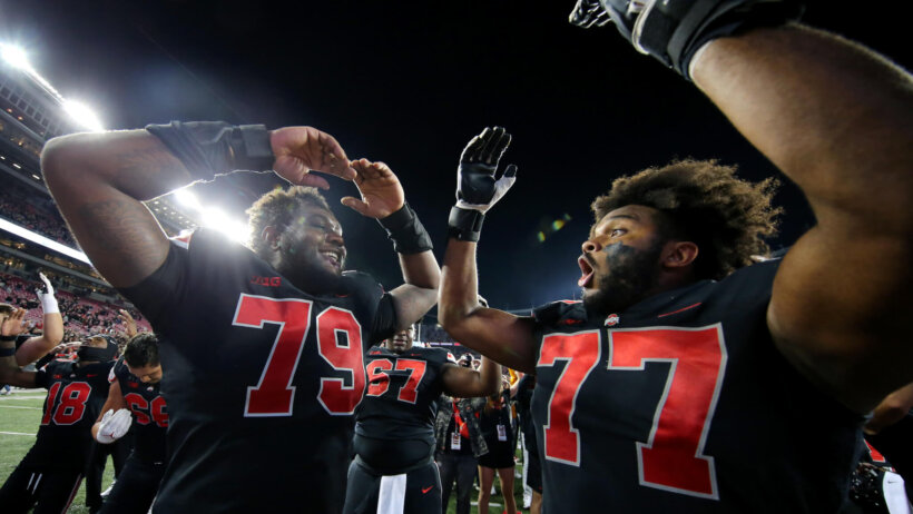 Ohio State Buckeyes celebration