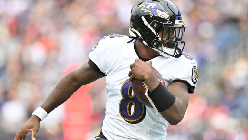 Ravens QB Lamar Jackson