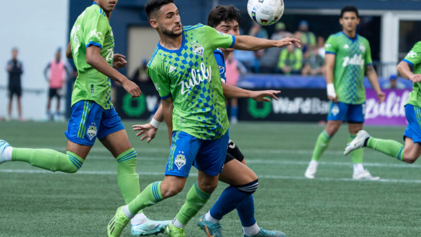 Seattle Sounders FC midfielder Cristian Roldan. FIFA Club World Cup