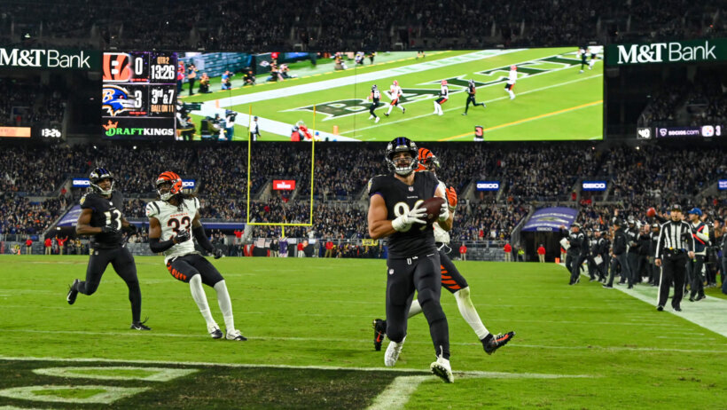 Baltimore Ravens vs New Orleans Saints Inactive and Injury Reports