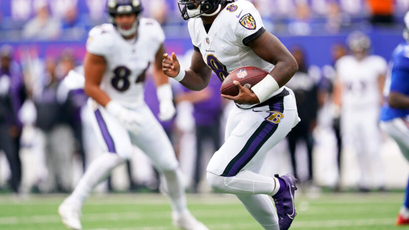 Ravens QB Lamar Jackson