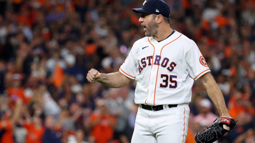 Justin Verlander celebration