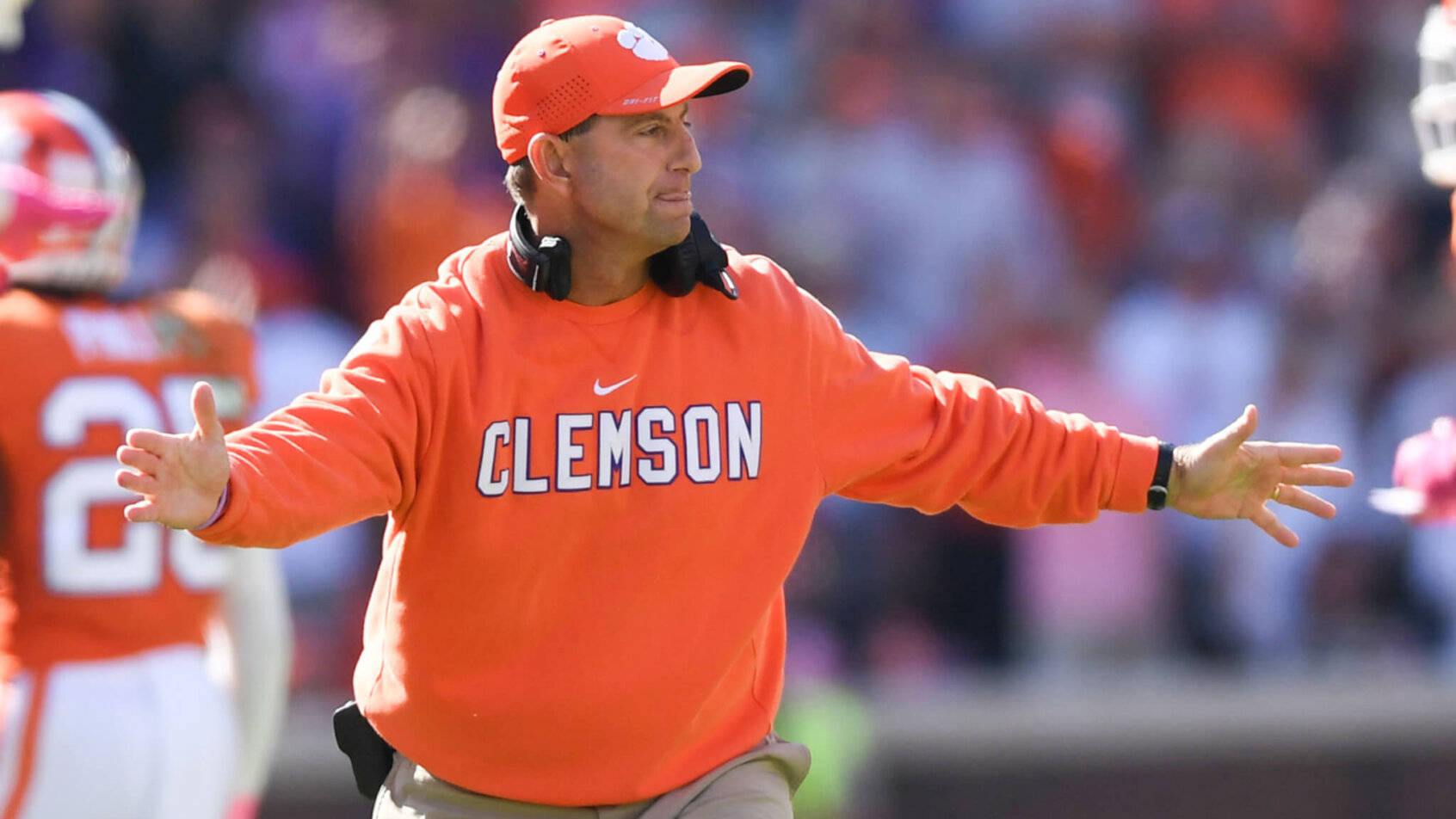 Clemson head coach Dabo Swinney