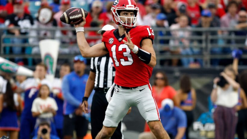 Stetson Bennett ready to uncork a throw