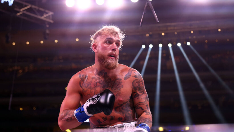 Jake Paul fights against Anderson Silva