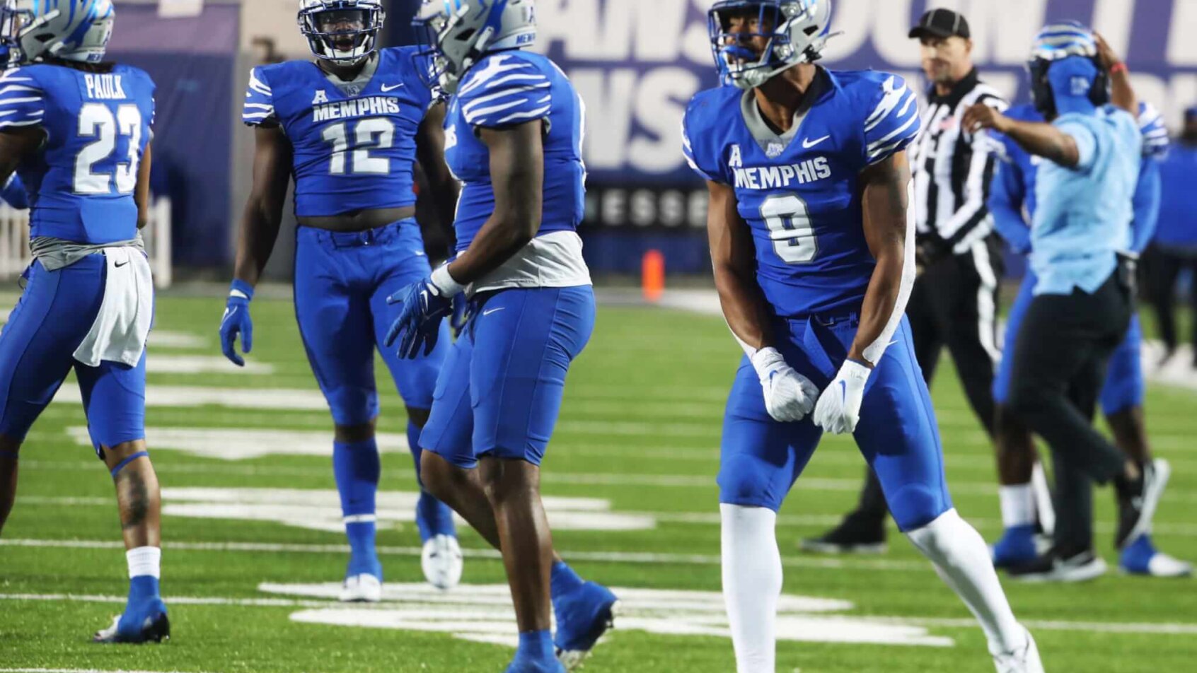 Memphis Tigers celebration