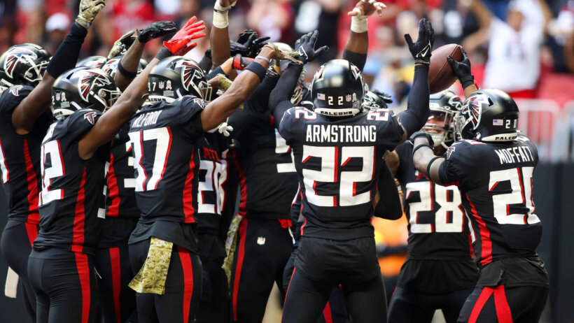 Atlanta Falcons celebration