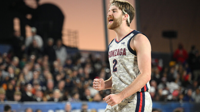 Gonzaga Bulldogs forward Drew Timme