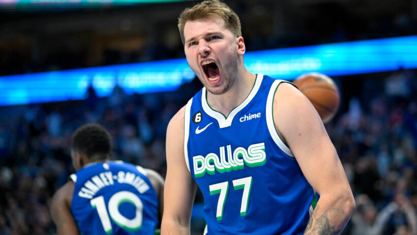 Luka Doncic reaction