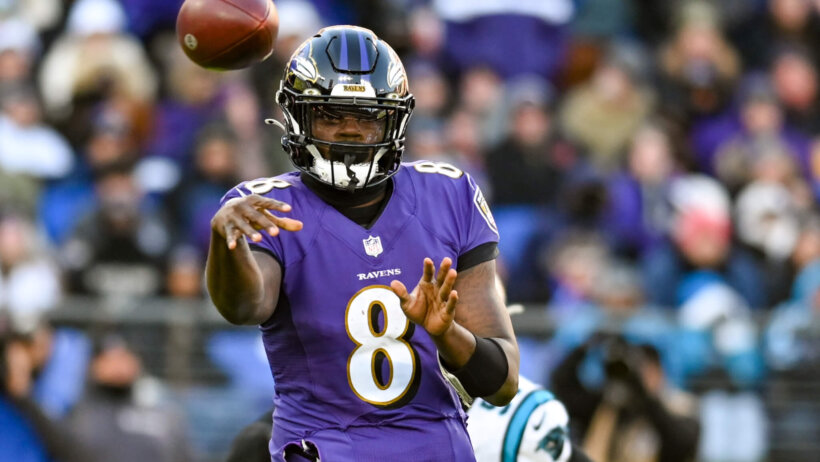 Baltimore Ravens quarterback Lamar Jackson