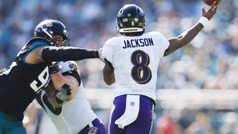 Baltimore Ravens QB Lamar Jackson