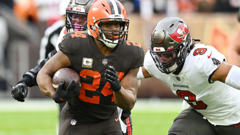 Cleveland Browns RB Nick Chubb