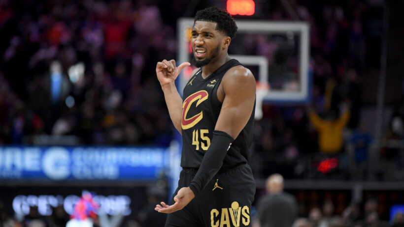 Cavaliers guard Donovan Mitchell