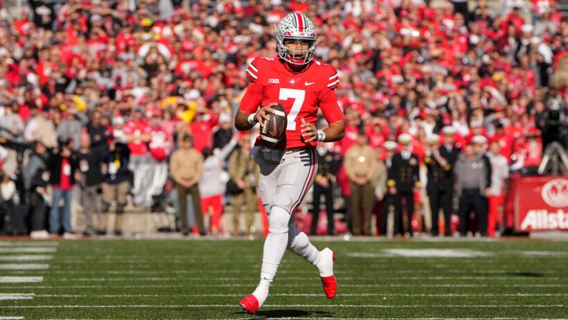 Ohio State quarterback C.J. Stroud