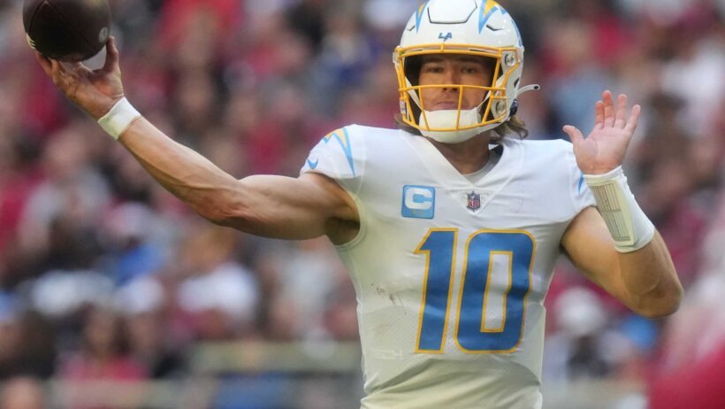 Chargers quarterback Justin Herbert NFL Week 13 Picks