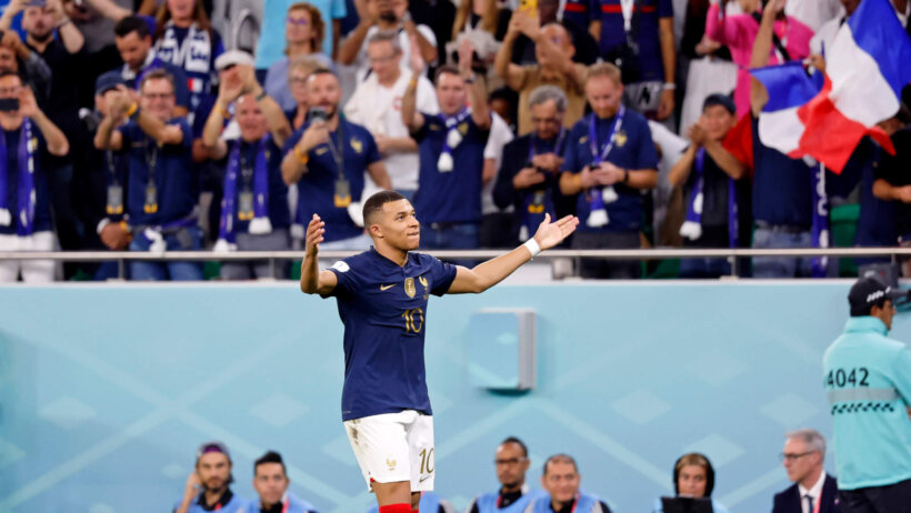 France attacker Kylian Mbappe