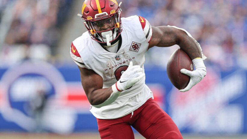 Commanders running back Brian Robinson Jr.