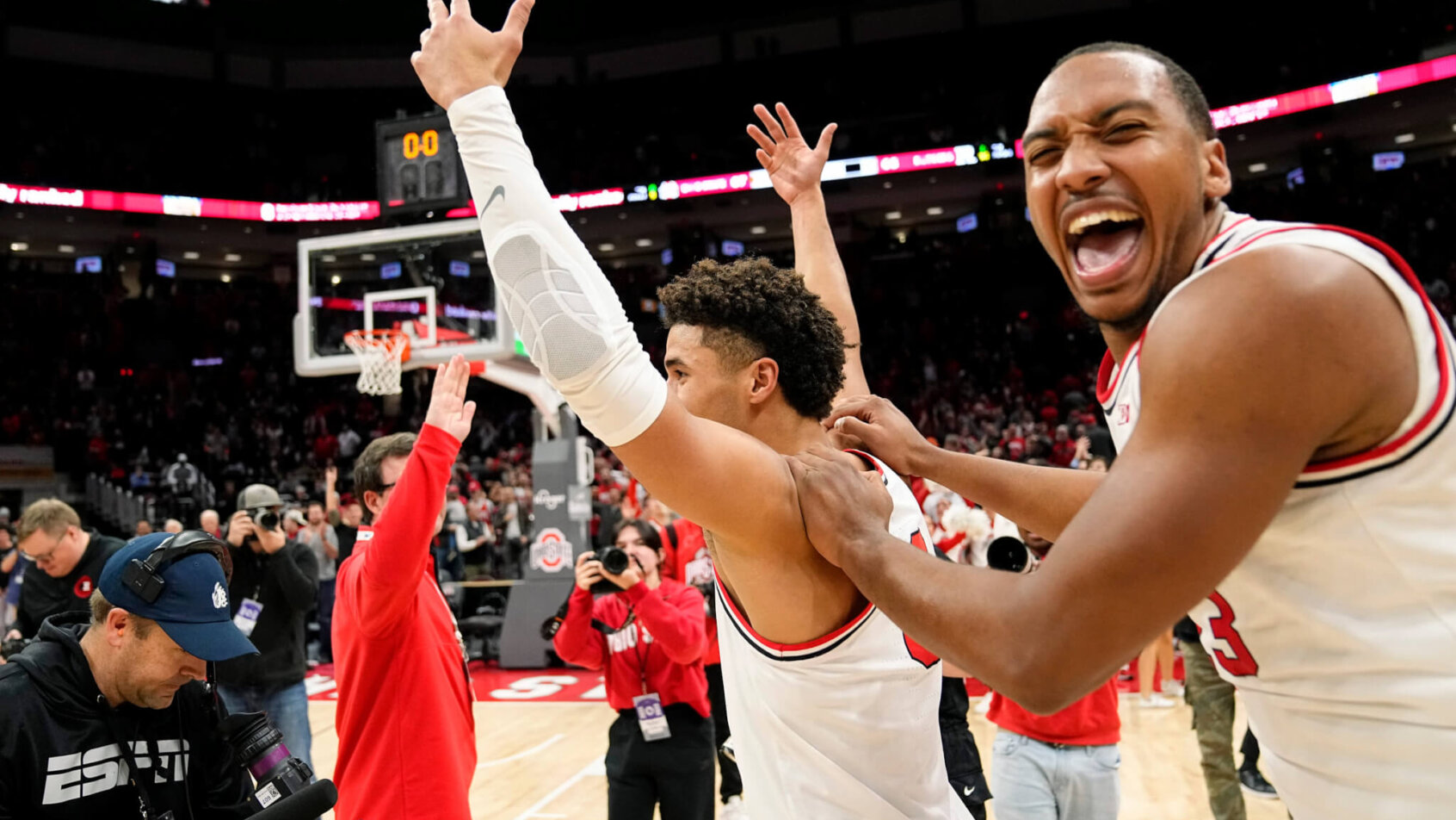 Ohio State Buckeyes celebration