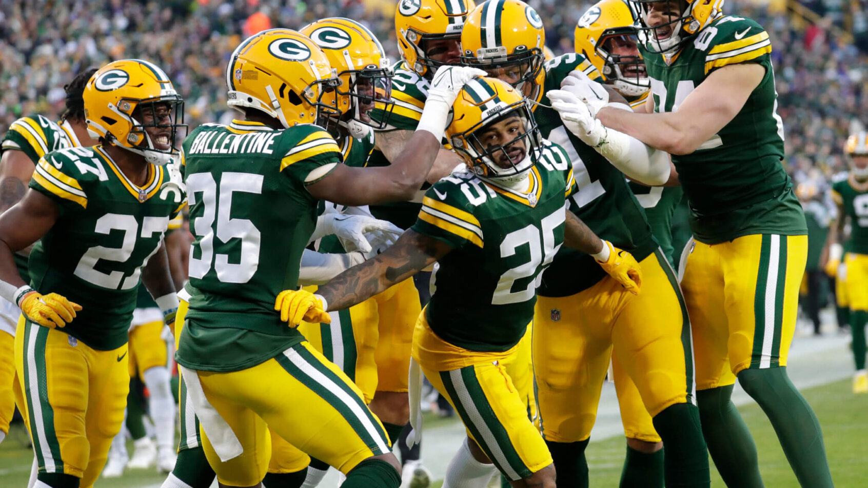 Green Bay Packers celebration