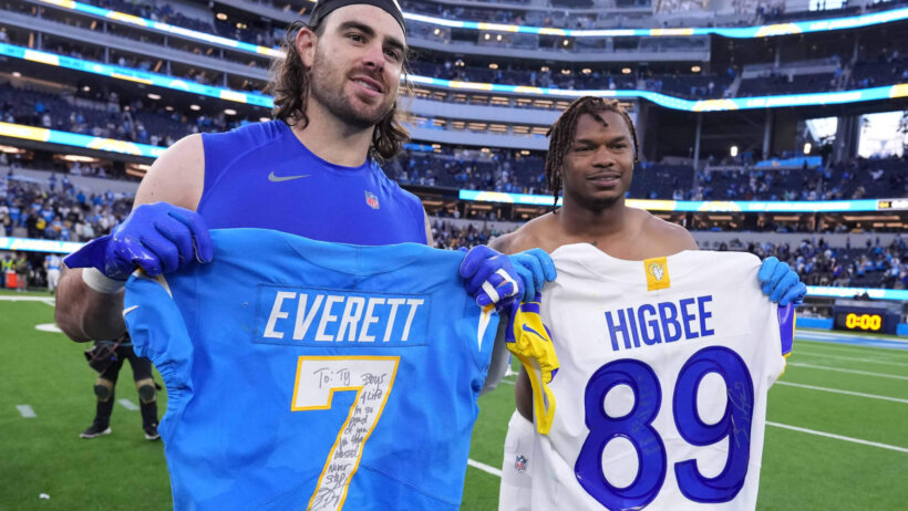 Tyler Higbee and Gerald Everett are chasing NFL player incentives