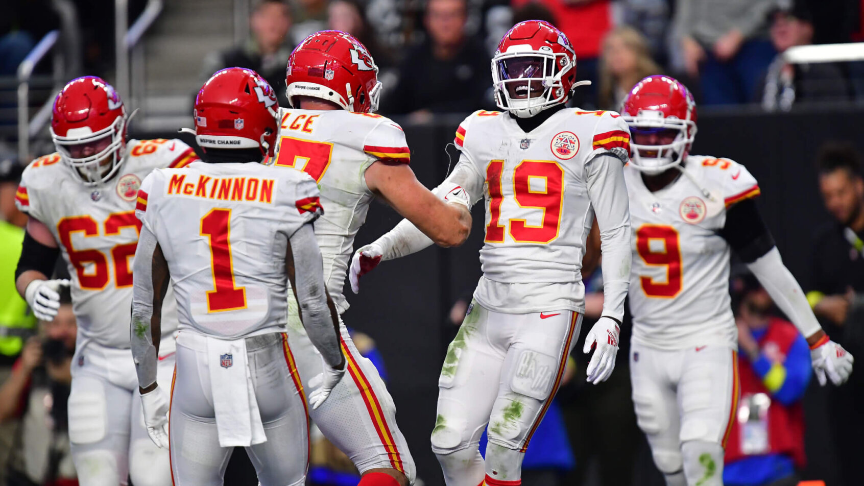 Kansas City Chiefs celebrate