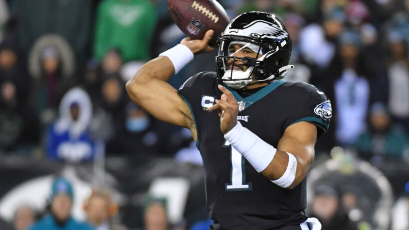 Philadelphia Eagles quarterback Jalen Hurts