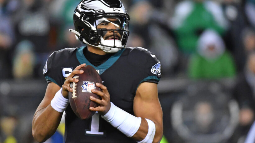 Philadelphia Eagles quarterback Jalen Hurts