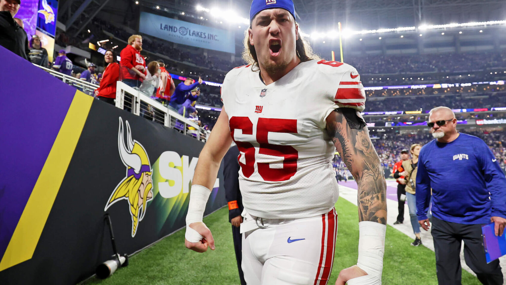 Nick Gates celebrates a win
