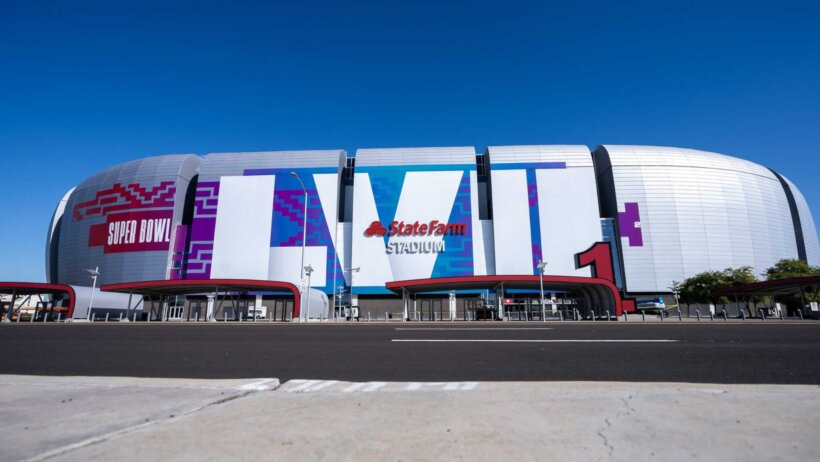 State Farm Stadium in Glendale, Arizona