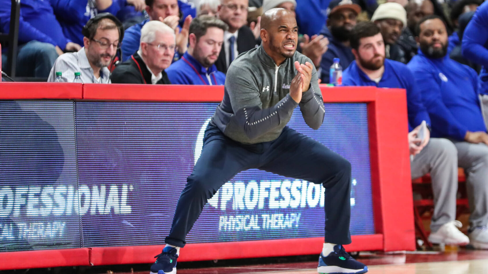 Shaheen Holloway, head coach Seton Hall Pirates