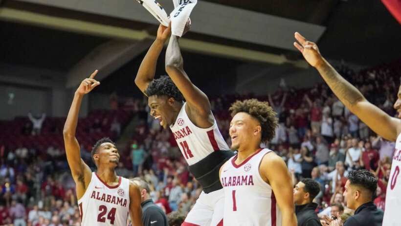 Alabama Crimson Tide celebration