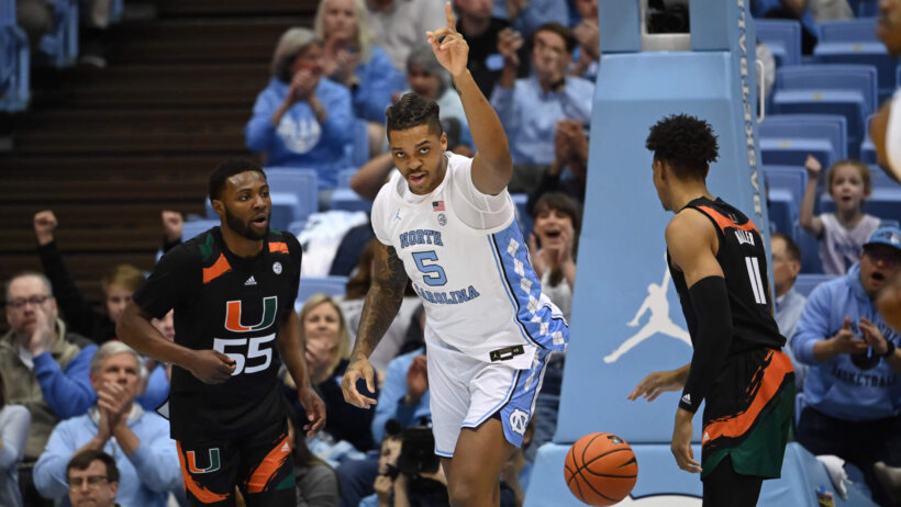 North Carolina Tar Heels forward Armando Bacot