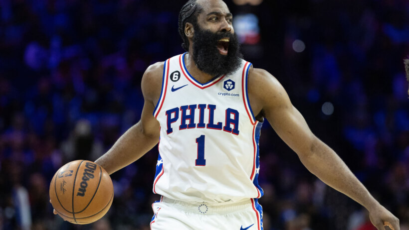 Philadelphia 76ers guard James Harden