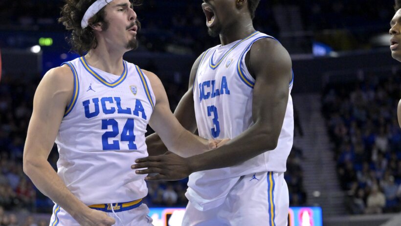 Jaime Jaquez Jr. and Adem Bona pumped reaction