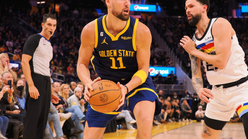 Golden State Warriors shooting guard Klay Thompson.
