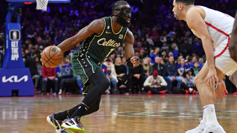 Boston Celtics Jaylen Brown.