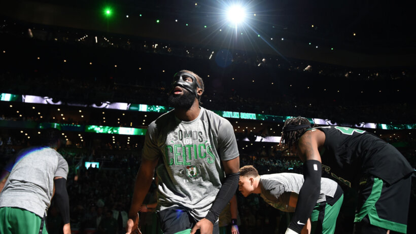 Boston Celtics star guard Jaylen Brown
