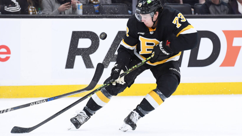 Boston Bruins defenseman Charlie McAvoy