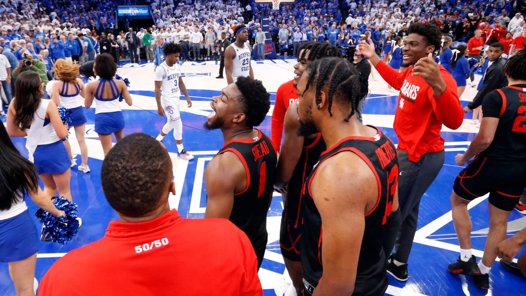 Houston Cougars celebration